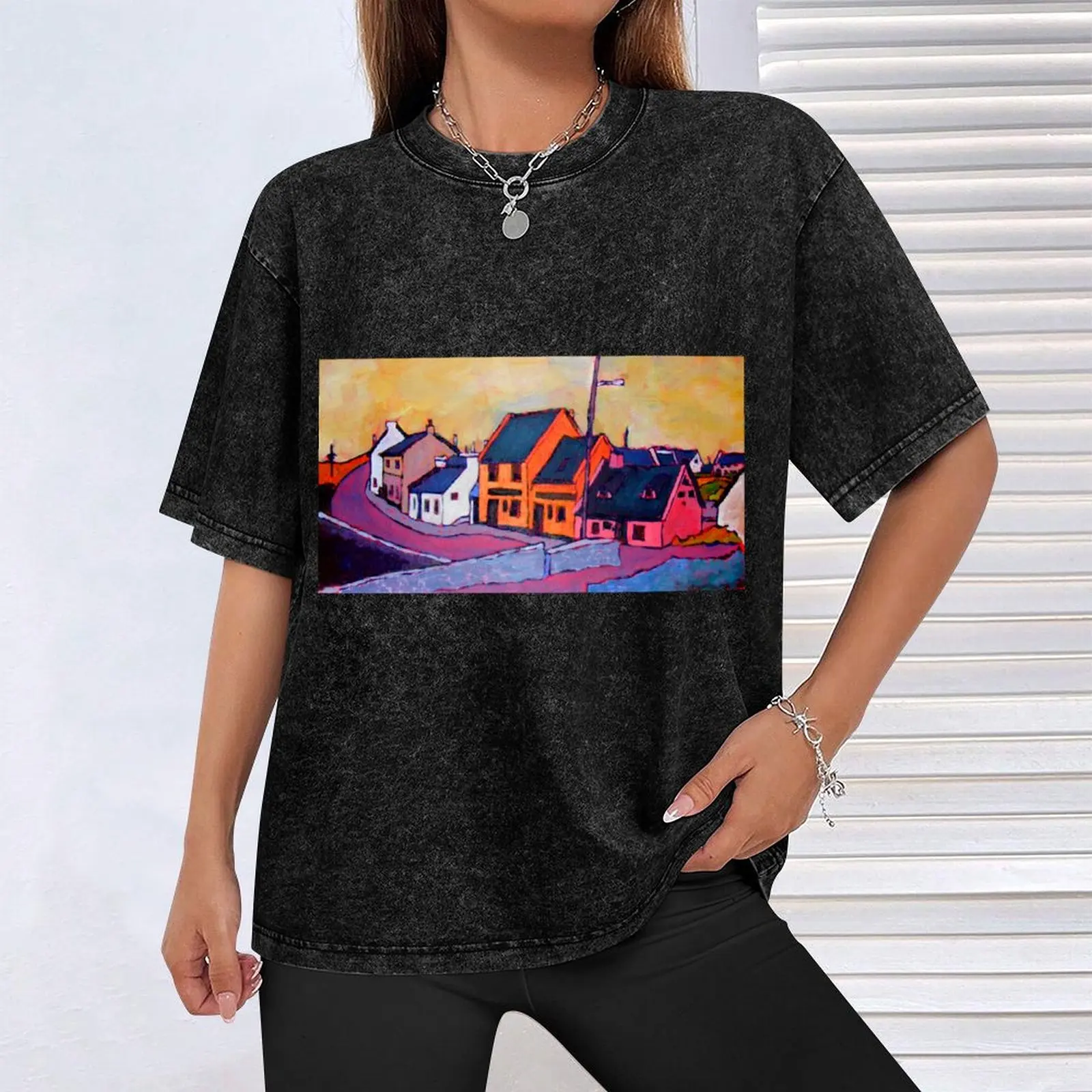 Doolin II County Clare футболка с изображением Ирландии простые тяжелые весы быстрое