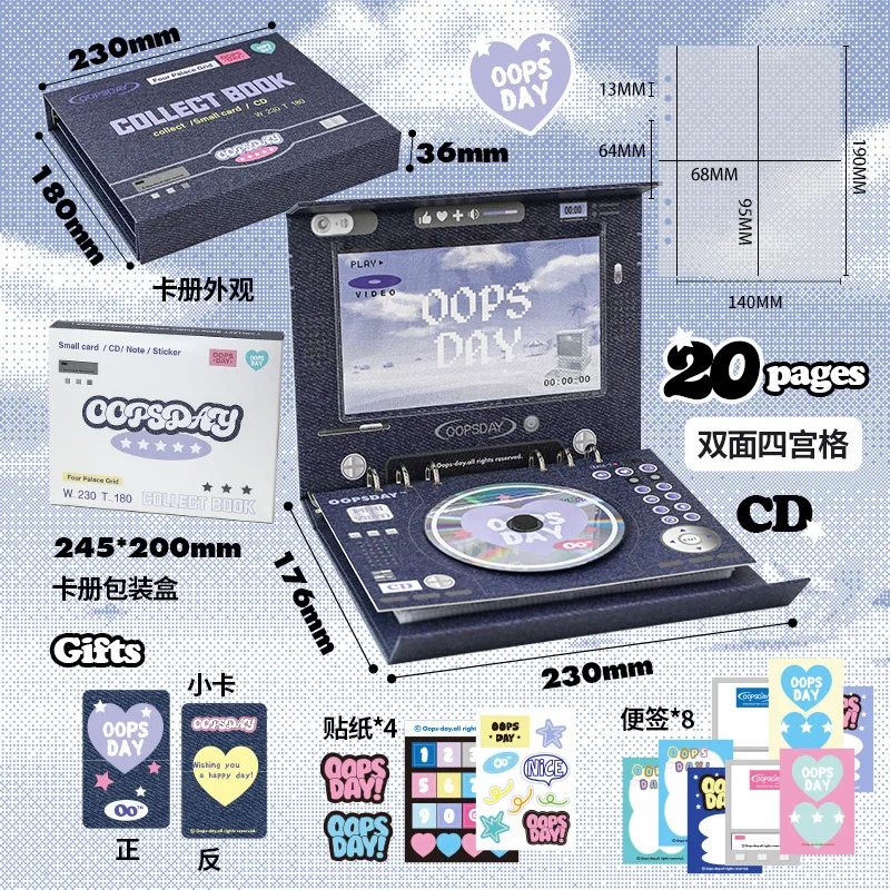 Фотоальбом для карточек Kpop Idol 3 дюйма