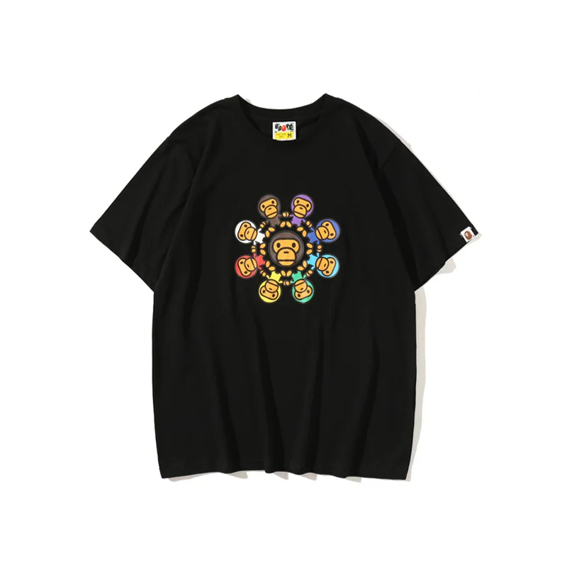 

Забавная футболка для мужчин Kanye парные футболки большие размеры комикс летняя уличная хлопковая Футболка мужская одежда Y2k оверсайз