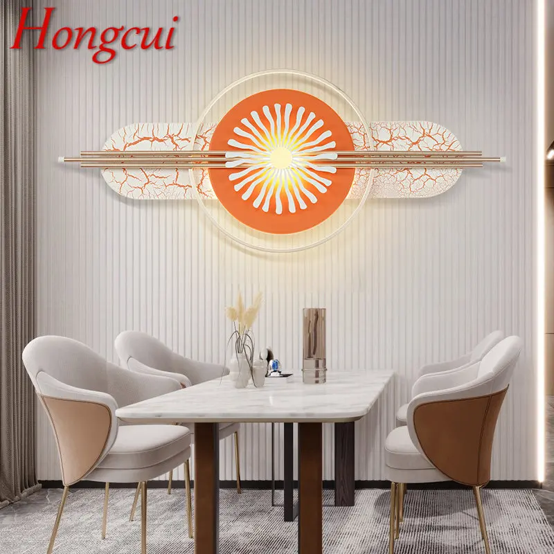 

Hongcui Contemporary Wall Picture Fixture LED 3 Colors Creative Indoor Sconce Light Decor for Home Living Room Bedroom