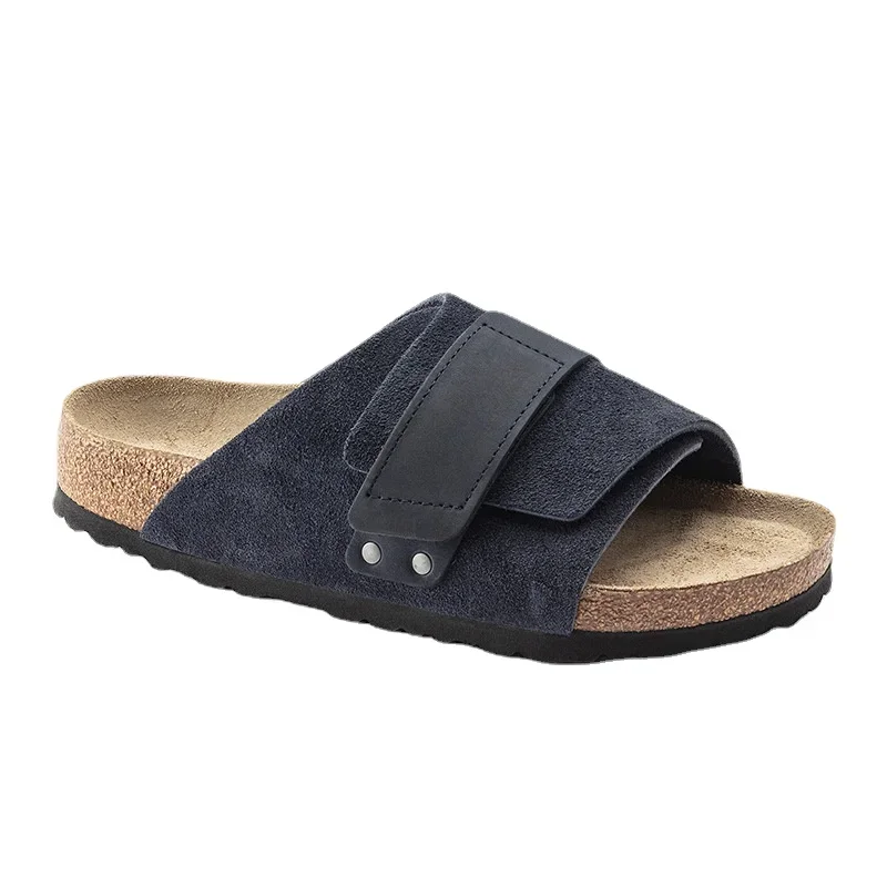 Летняя пляжная обувь мягкие пробковые сандалии тапочки женская большие размеры