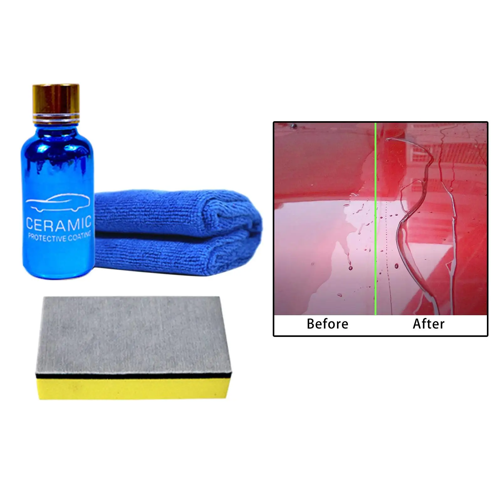 9H 30 мл Автомобильный нанокерамический набор покрытий Сильная керамическая