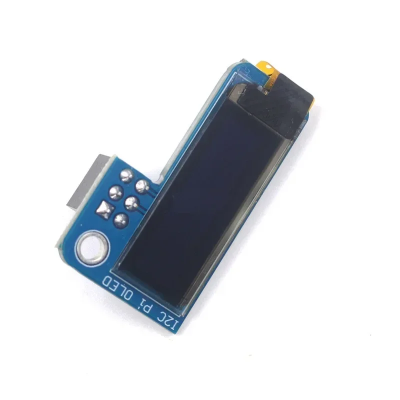 

NEW PiOLED 0.91inch OLED 128x32 I2C IIC SSD1306 Blue OLED Display Module for RPI Raspberry Pi 1, B+, Pi 2, Pi 3 and Pi Zero