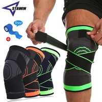 1 pc knee brace support with adjustable compression straps for running jogging cross fit sports joint pain relief arthritis