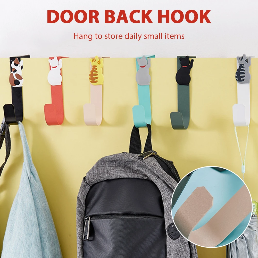 

Door Hooks Cute Animal Shape Metal Hooks for Hanging Towels Clothes Bags Hats