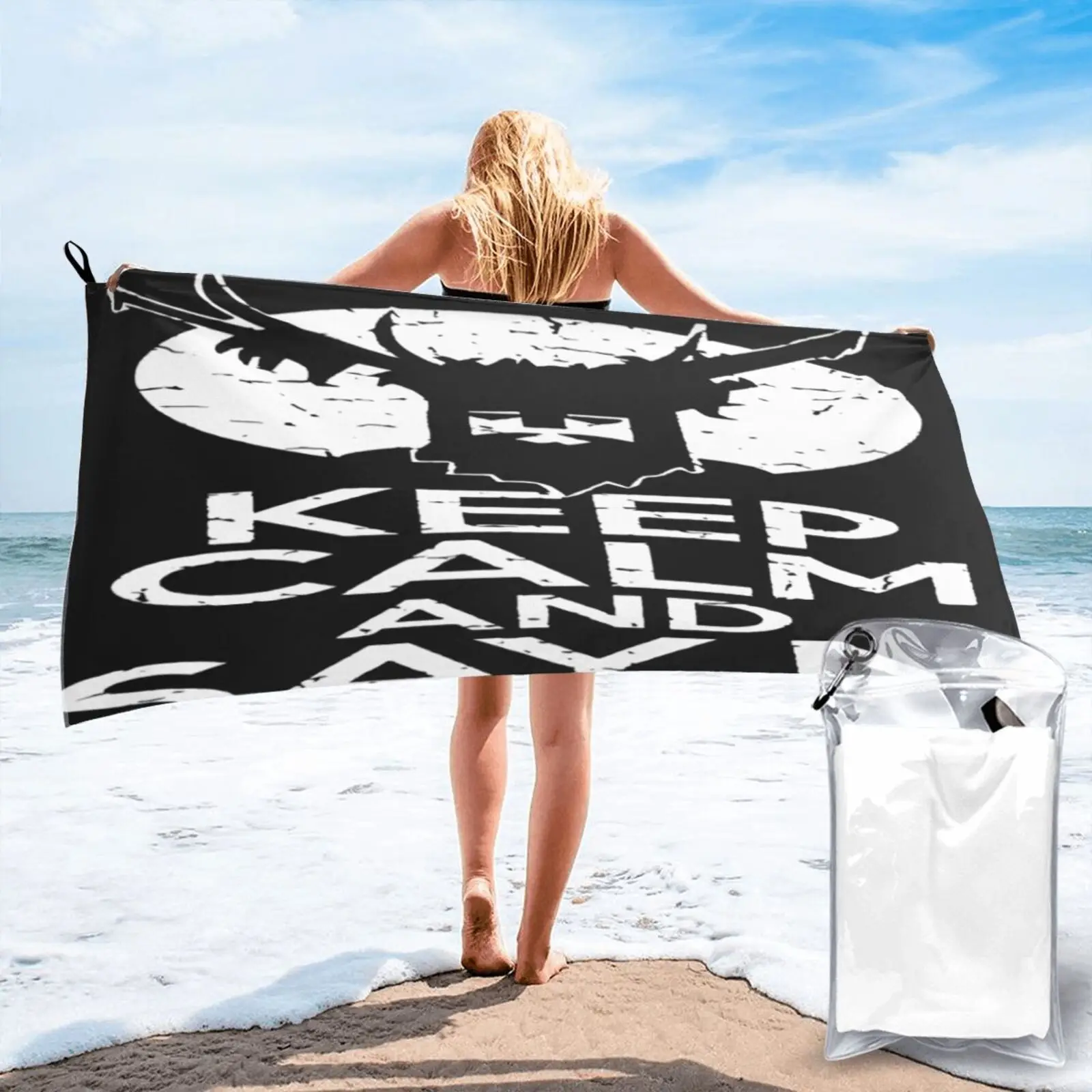 

Keep Calm And Say Ni Monty 5709 пляжное полотенце Spa кухонное полотенце s Большое банное пляжное полотенце s морское пляжное полотенце