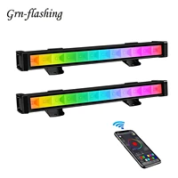 1pcs 2pcs smart app control outdoor led wall washer 45w rgb wash light outdoor waterproof for christmas wedding dj party decor
