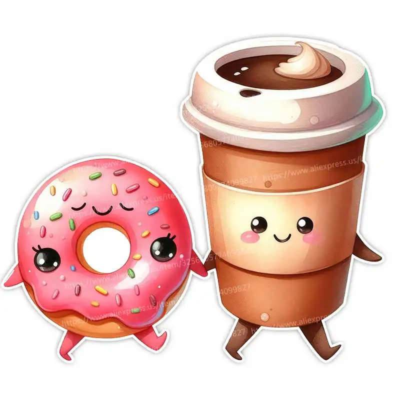 

Настенные наклейки Milk Bread French Fries S580