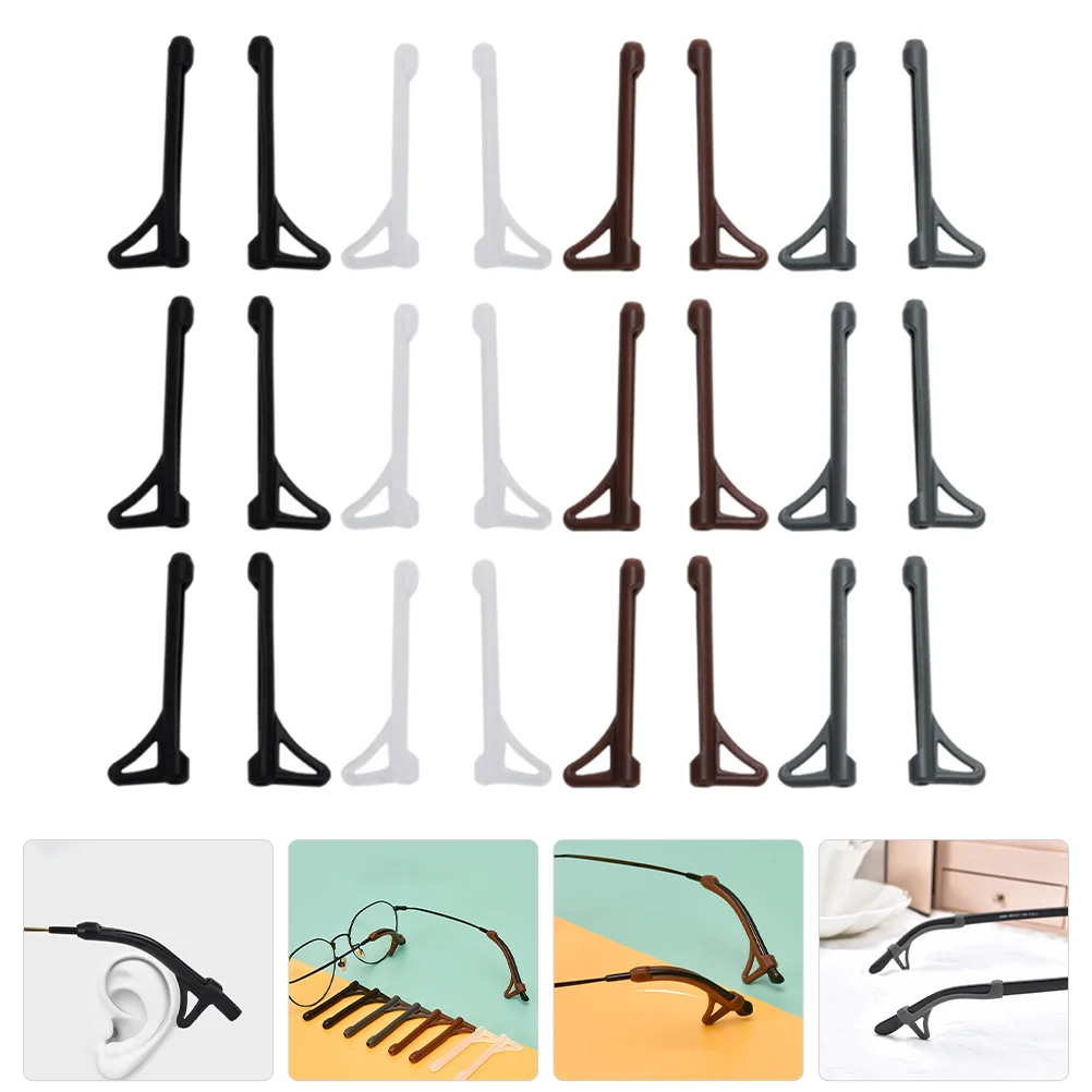 12 пар силиконовых дужок аксессуары для очков амбушюры ботинки на Хэллоуин