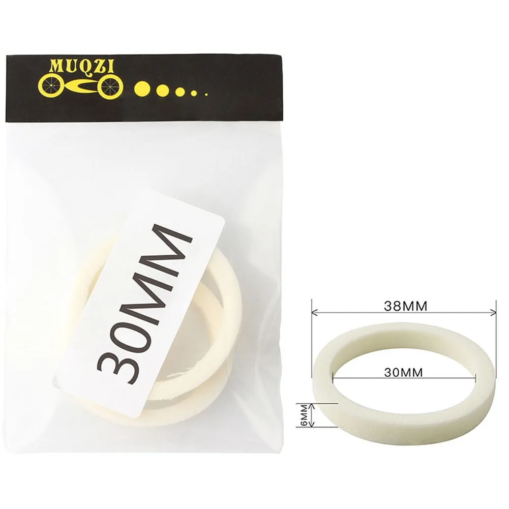 

2Pcs New Bike Bicycle Fork Sponge Foam Rings Oil Seal Dust Seal For RockShox Magura 30mm/32mm/34mm/35mm/36mm/38mm/40mm