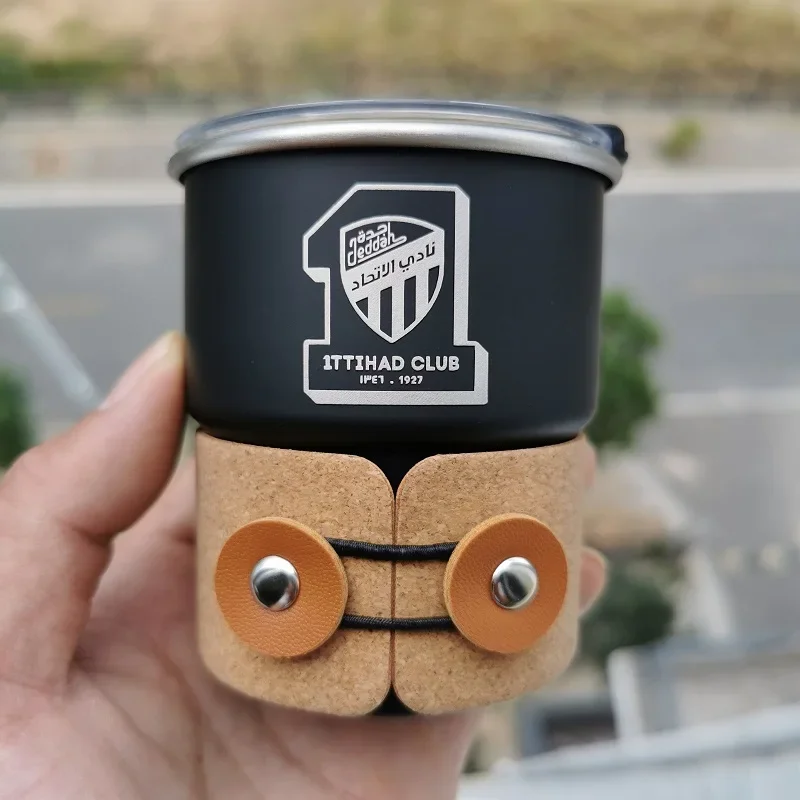 siahad Футбольный клуб Логотип 1ttihad Чашка из нержавеющей стали Кофейная кружка 300 мл