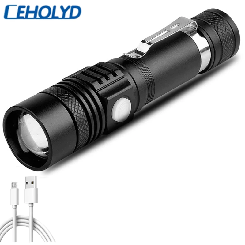 Фонарик светодиодный Ультраяркий Водонепроницаемый Многофункциональный с 4