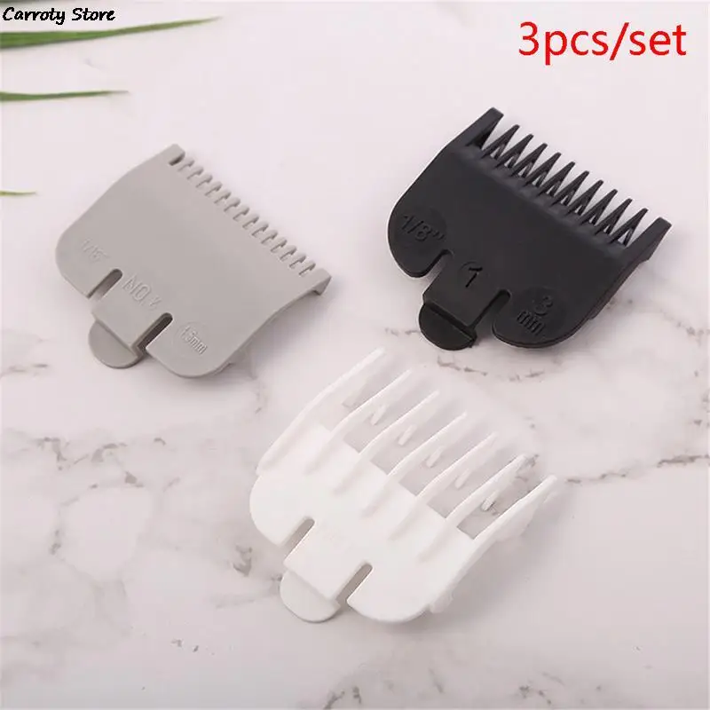 3Pcs 1.5mm/3mm/4.5mm Hair Clipper Replacement Sheath Limit C