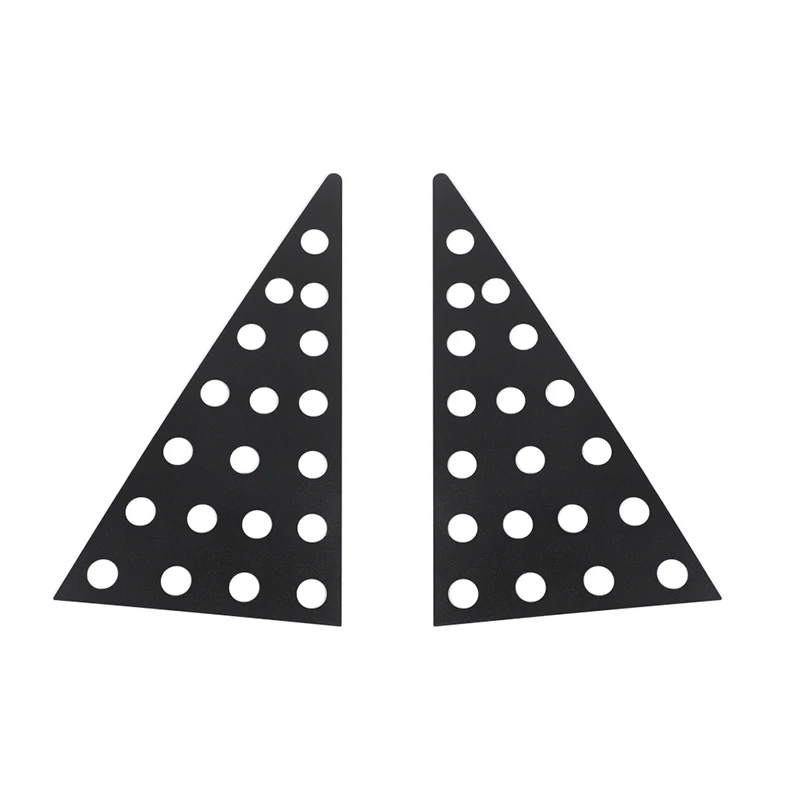 

Car Rear Window Glass Triple-Cornered Plate Cover Trim For Toyota 4Runner 2010-2019