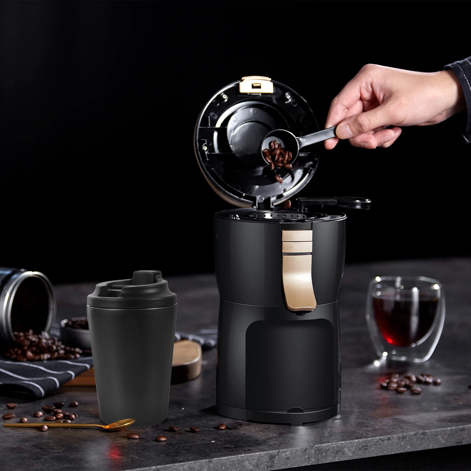 

Creative Cup Multifunctional Coffee Cup Insulated Vacuum Cup Outdoor Cup (350ml)