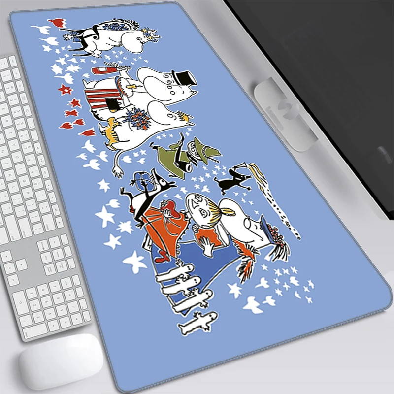 

Large Mouse Pad Gamer Hippo Moomines Gaming Mat Keyboard Xxl Mause Anime Mousepad Cabinet Extended Pads Rubber Mausepad Pc Mice