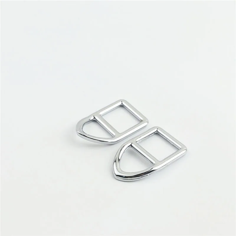 50pcs ID16/19mm Tri-Glide Buckles Slider D Ring Adjust Hook DIY Bags Strap Adjustment Buckle Webbing Belt Clasp