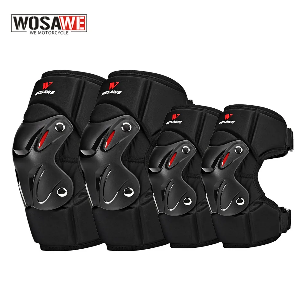 

WOSAWE Motorcycle Kneepads Elbowpads upgrade Motocross Knee Protection Moto Racing Protective Gear Motorbike MTB Knee Elbow Pads