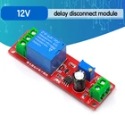 Релейный модуль с таймером NE555 DK555, регулируемый, релейный модуль с задержкой времени, 12 В постоянного тока, защита реле задержки 0  10 с