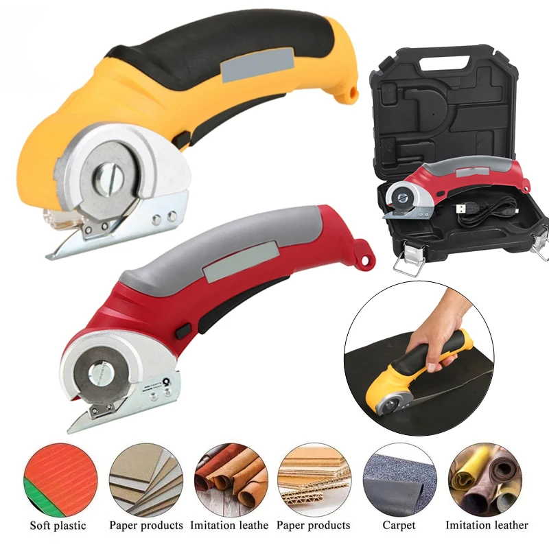 

2000mah Cordless Electric Scissors Handheld Multifunctional Electric Cutting Tool For Home Fabric/Leather/Cloth Sewing Machine