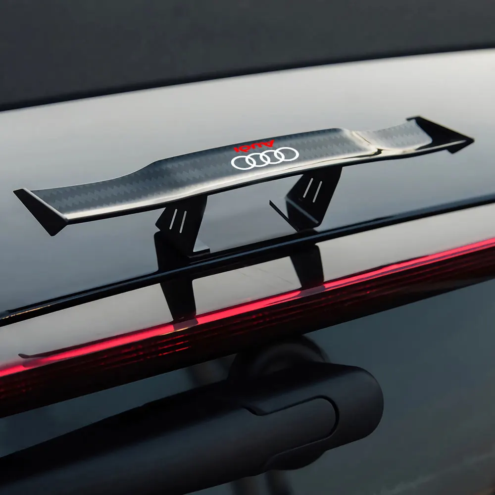 1 шт. модифицированный спойлер для багажника автомобиля дефлектор воздуха Audi Sline