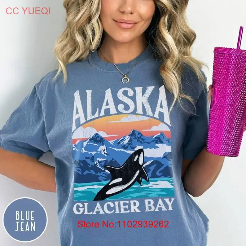 Рубашка Аляски рубашка круиза штат национального парка ледникового залива