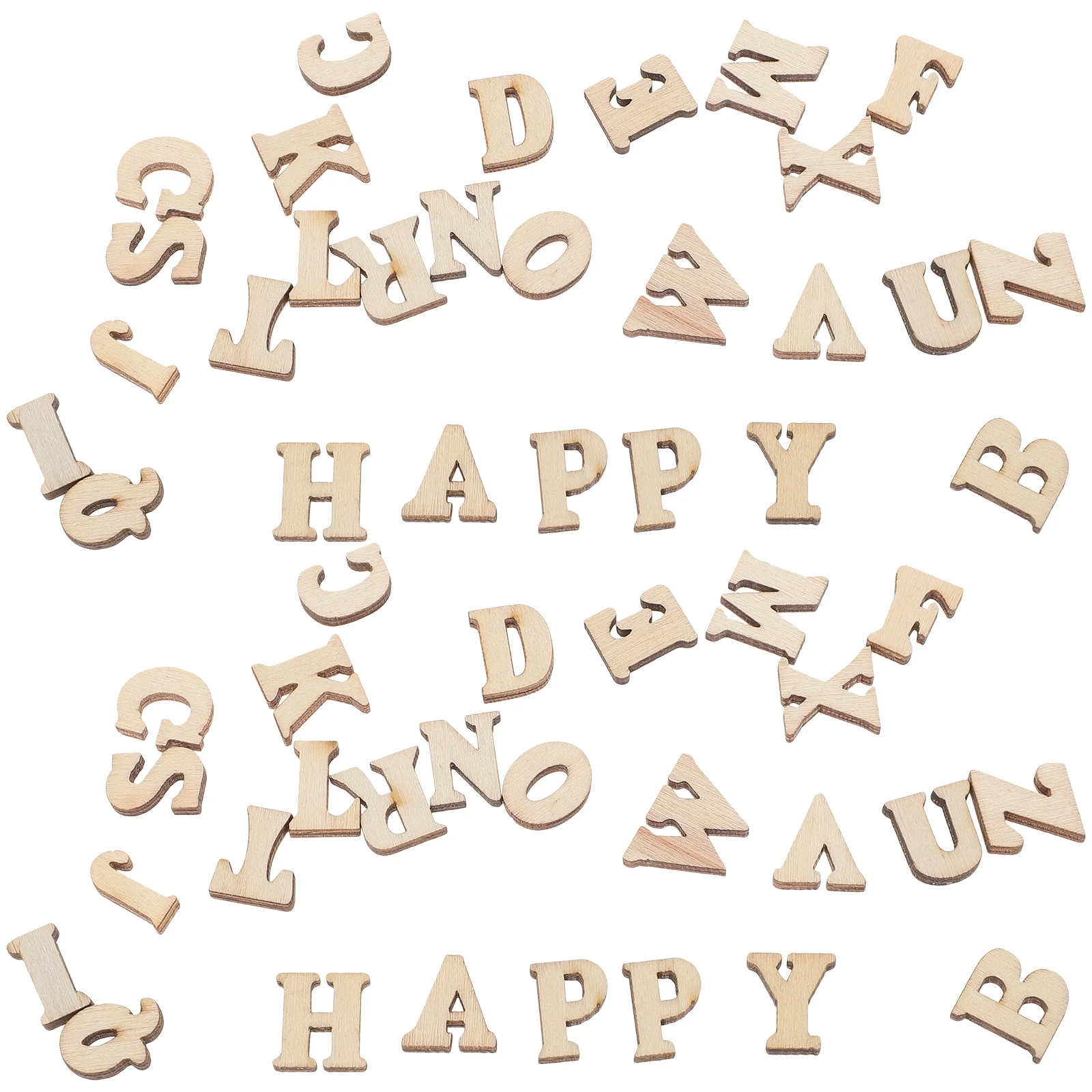

Wooden Letters Wood Slice Crafts Craft Alphabet Letter Embellishments Unfinished Christmas Material Diy Mini Decor Cutouts