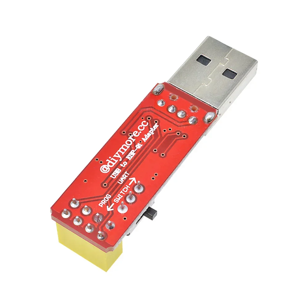 Фото Драйвер CH340C USB к модулю адаптера ESP8266 ESP-01 Prog ESP-01S программатор загрузка модуль платы адаптера Wi-Fi №2