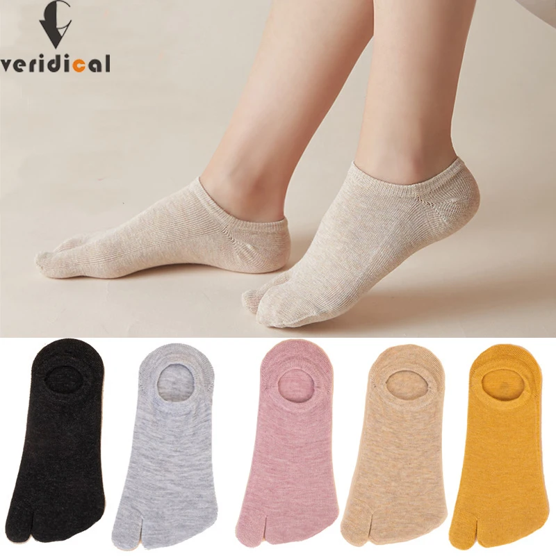 

Носки-невидимки женские тонкие, простого дизайна с открытым носком, дышащие носки-невидимки с дезодорирующим эффектом, 5 пар, летние однотонные