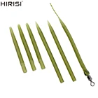 25 шт. рыболовные снасти для ловли карпа, противозапутывающиеся рукава, соединительные с крючком, рыболовные снасти для ловли карпа AH007