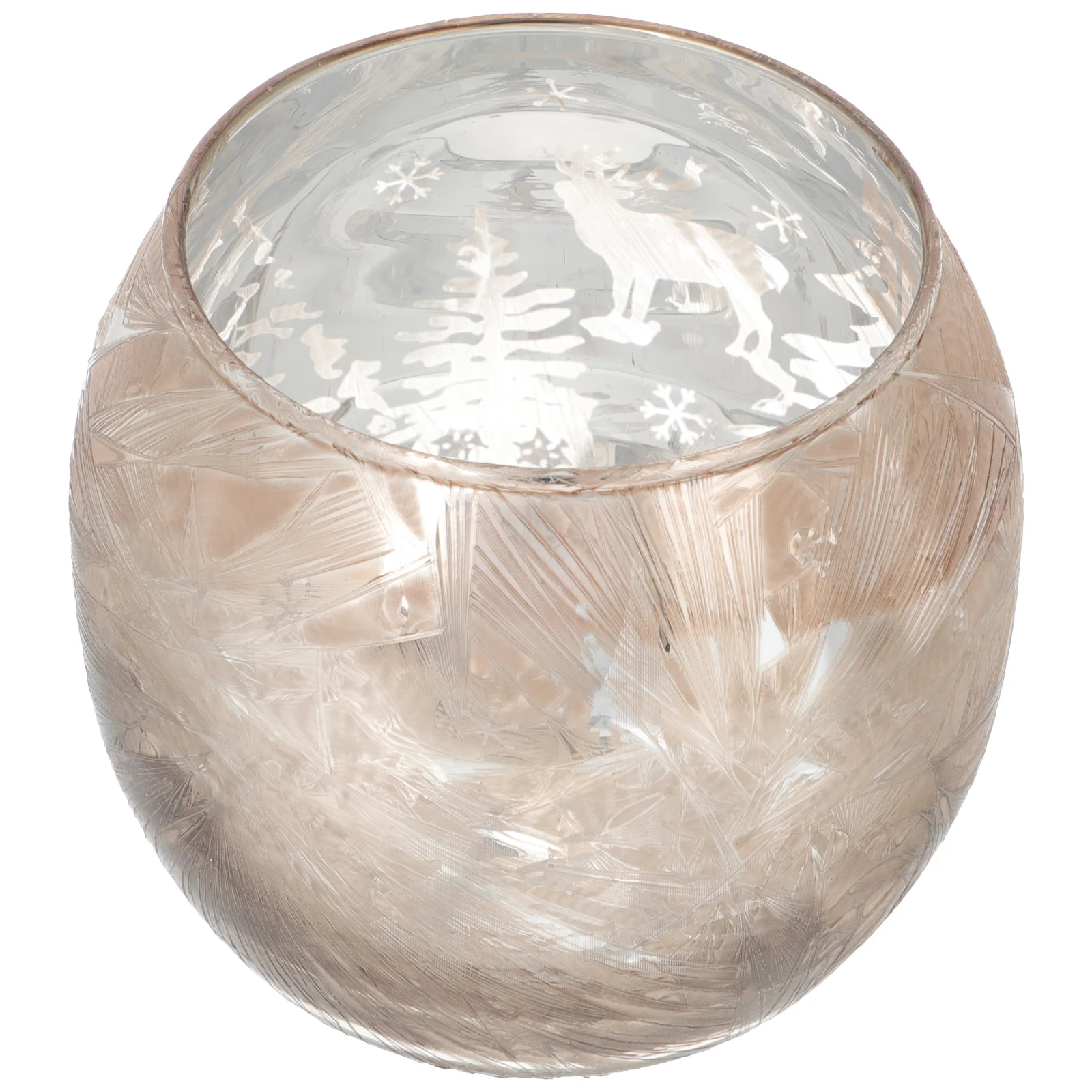 

Candleglass Holder Candlestick Christmas Adorn Candleholder Desktop Table Tealight Holders Decorative Decor Cup Party