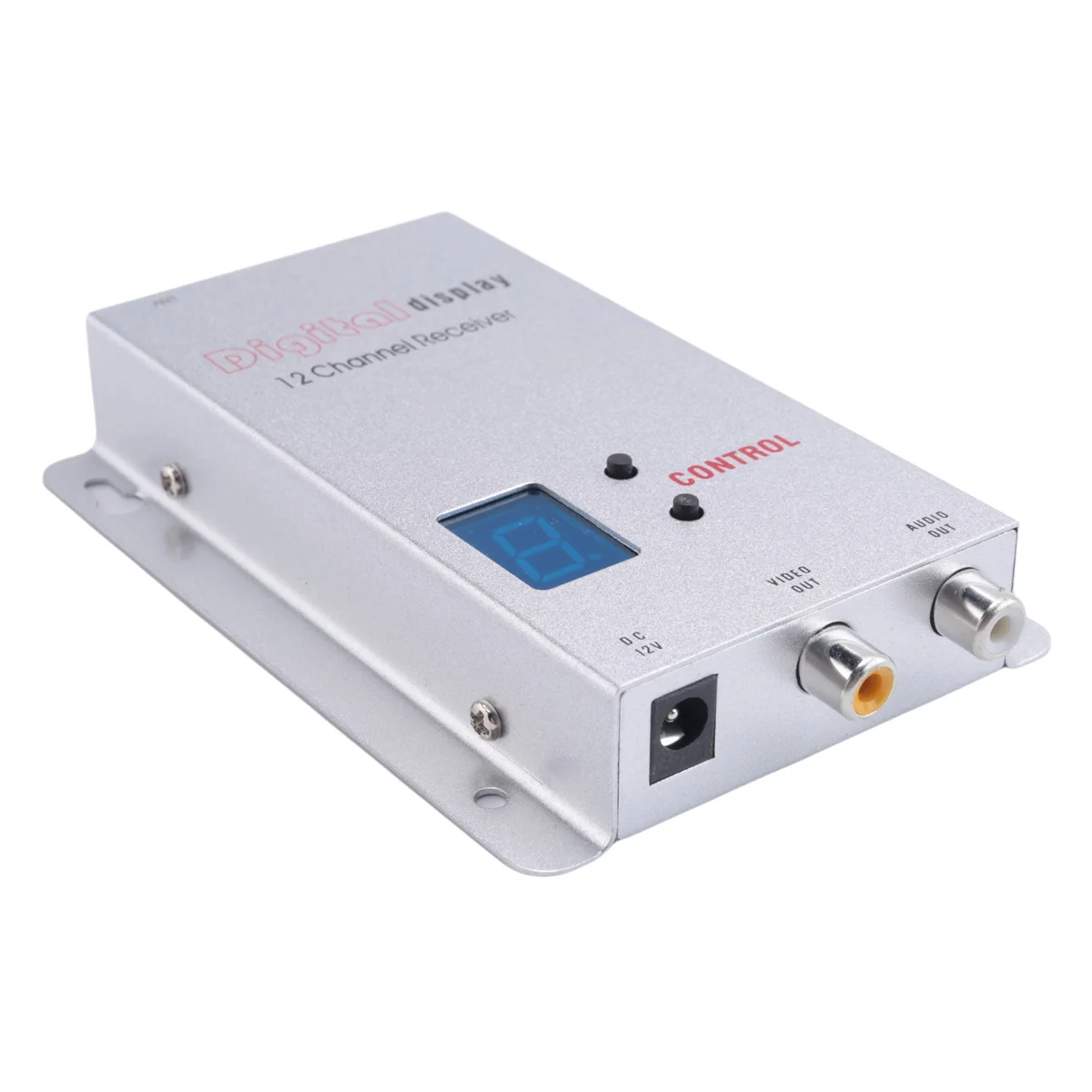 Приемник FPV 1.2G 1.3G VRX 12-канальный цифровой дисплей для модели RC дрона дальнего