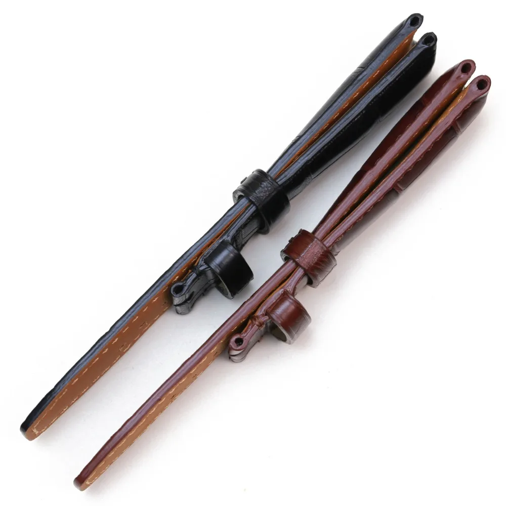 Suitable For Baume & Mercier CLIFTON Men Watchband Crocodile Leather Watch Strap With Bamboo Grain Black Brown 20 21mm