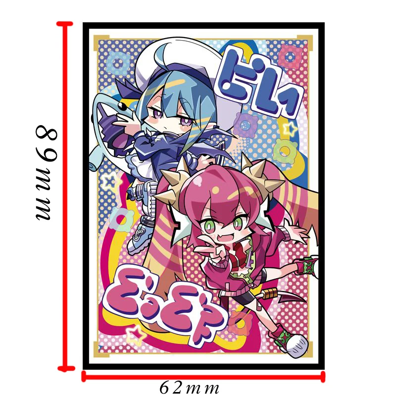 60 живых Twin держатель для карт Kisekiller Лира Yu-Gi-Oh! Защитная внешняя деталь размер 62 мм