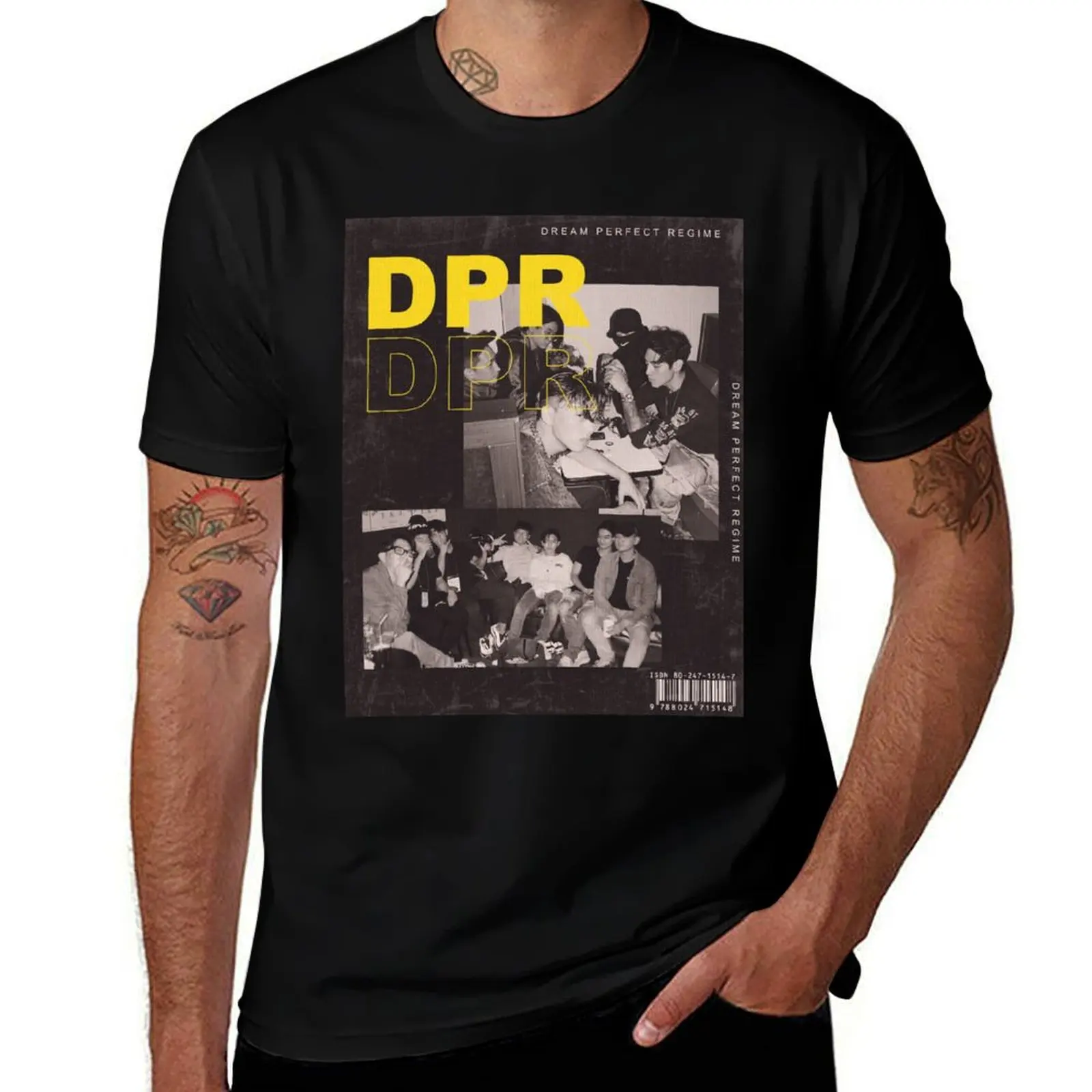Фото Футболка DPR LIVE, повседневная футболка с короткими рукавами №1