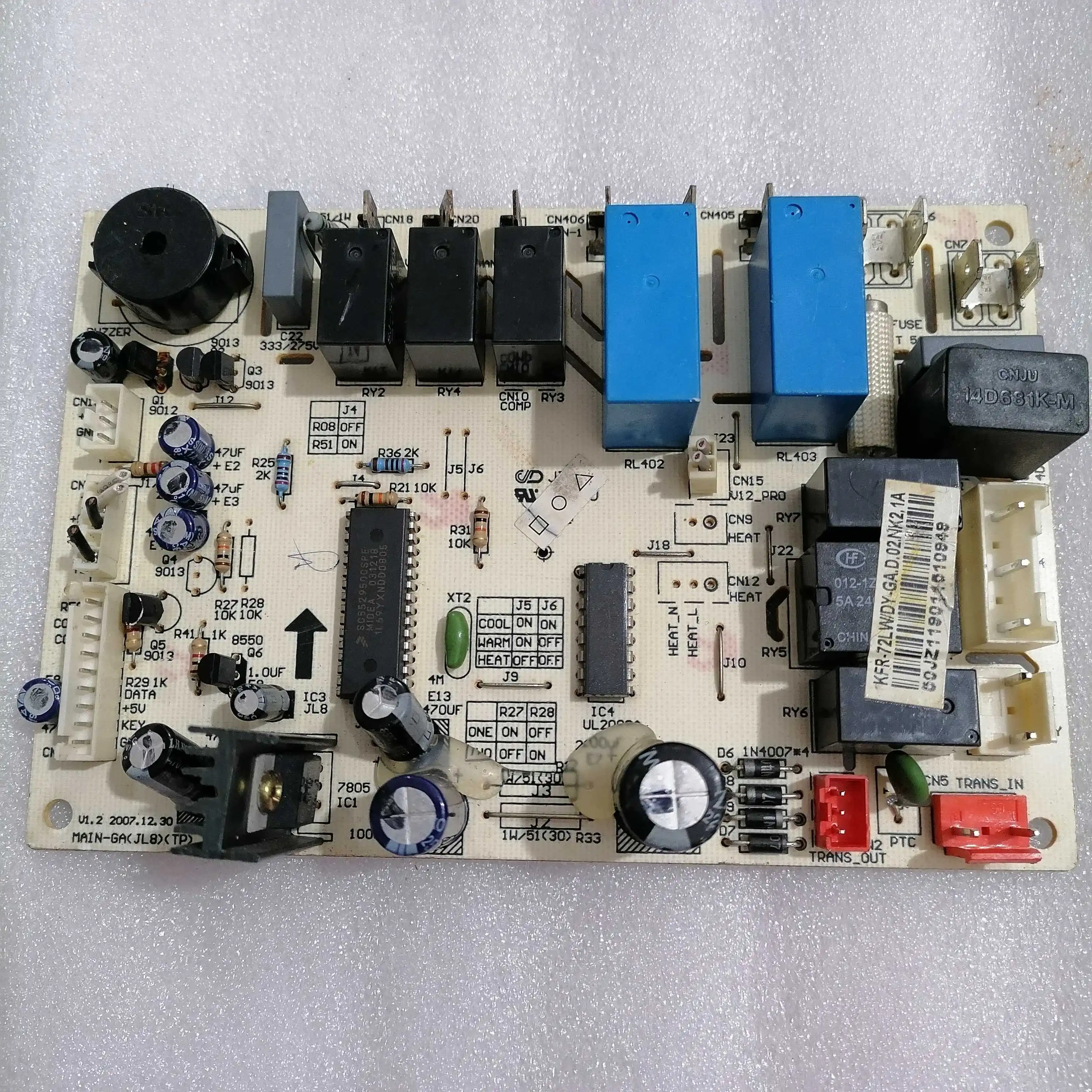

Good working for KFR-72L DY-GA computer board air conditioning motherboard ON SALE