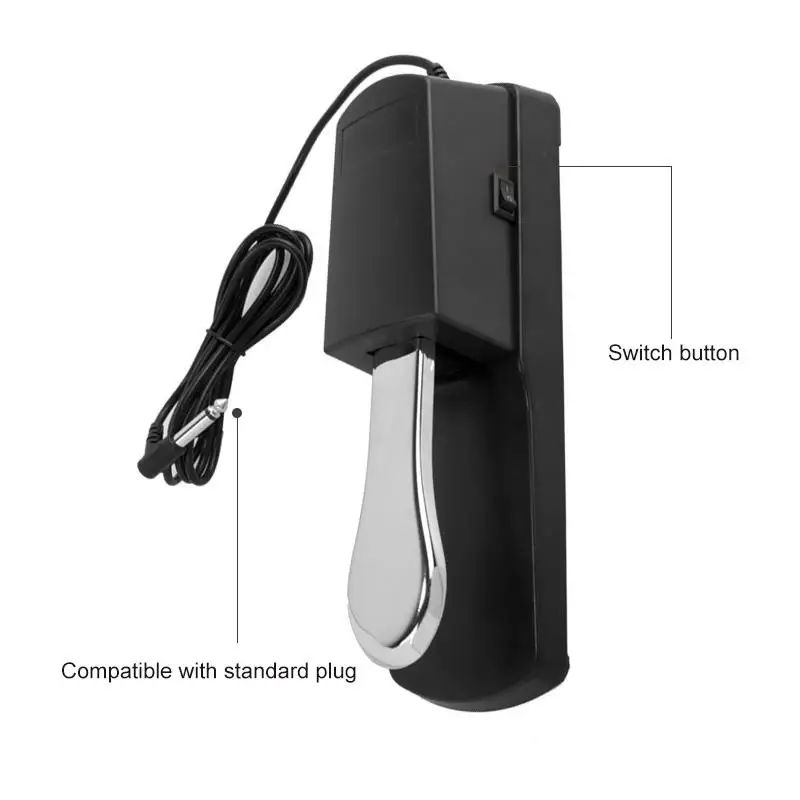 

Piano Keyboard Universal Sustain Damper Pedal for Roland Korg Electric Piano Electronic Organ Synthesizer GYH 9