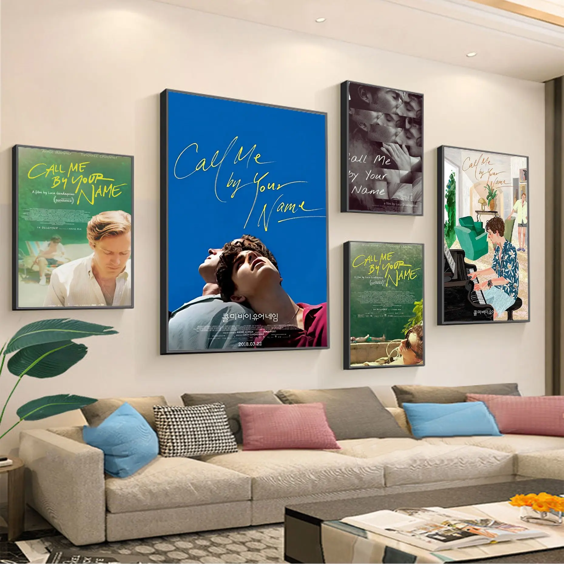 

Call Me By Your Name Classic Movie Posters Vintage Room Home Bar Cafe Decor Vintage Decorative Painting