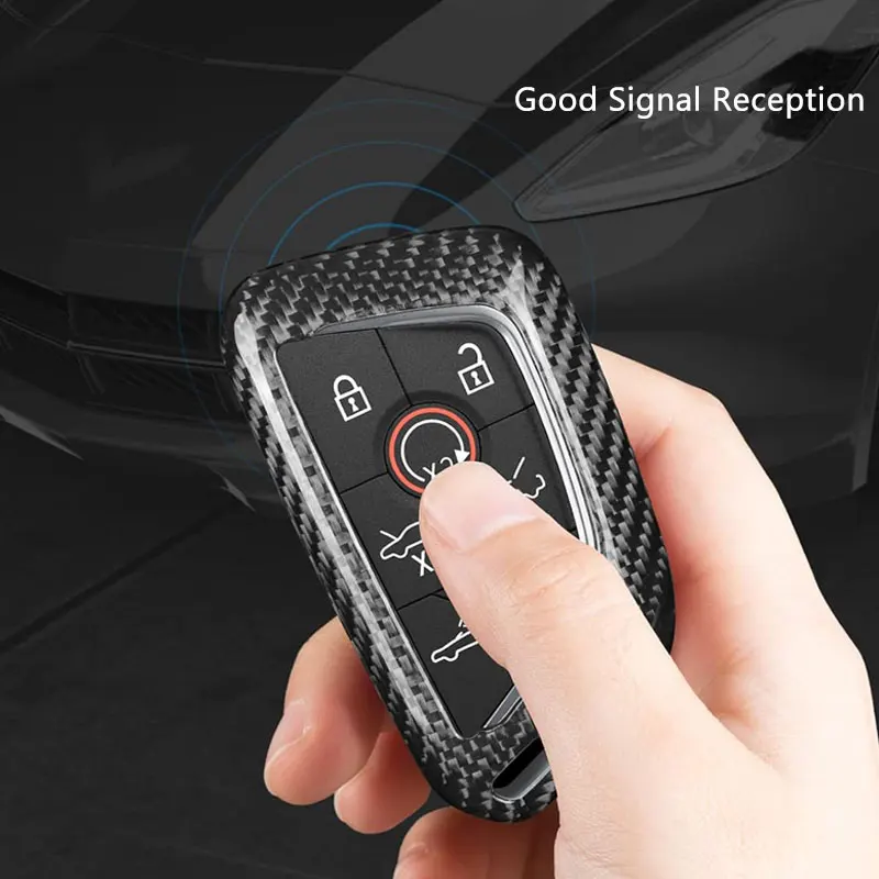 Чехол для ключа из углеродного волокна Chevrolet Chevy Corvette C8 Stingray Z06 Z51 Coupe 2024 аксессуары