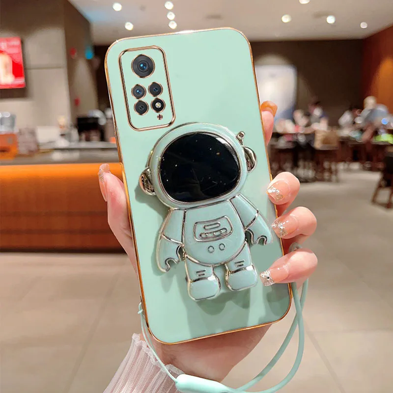 

Складная подставка для телефона с астронавтом для Xiaomi Redmi Note 11 Pro 4G