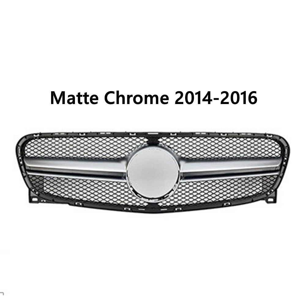 Для Mercedes Benz GLA Class X156 2014 2015 2016 2017 2018 2019 решетки передняя гоночная заготовка бампера