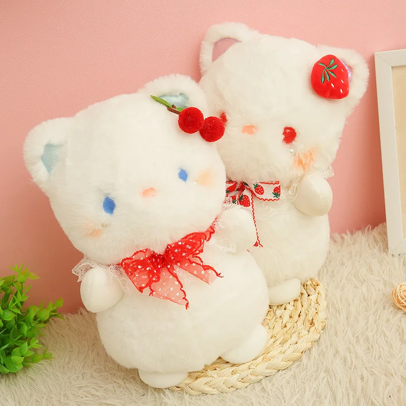 Милые пушистые плюшевые игрушки розовая свинка ягненок мягкие Мультяшные