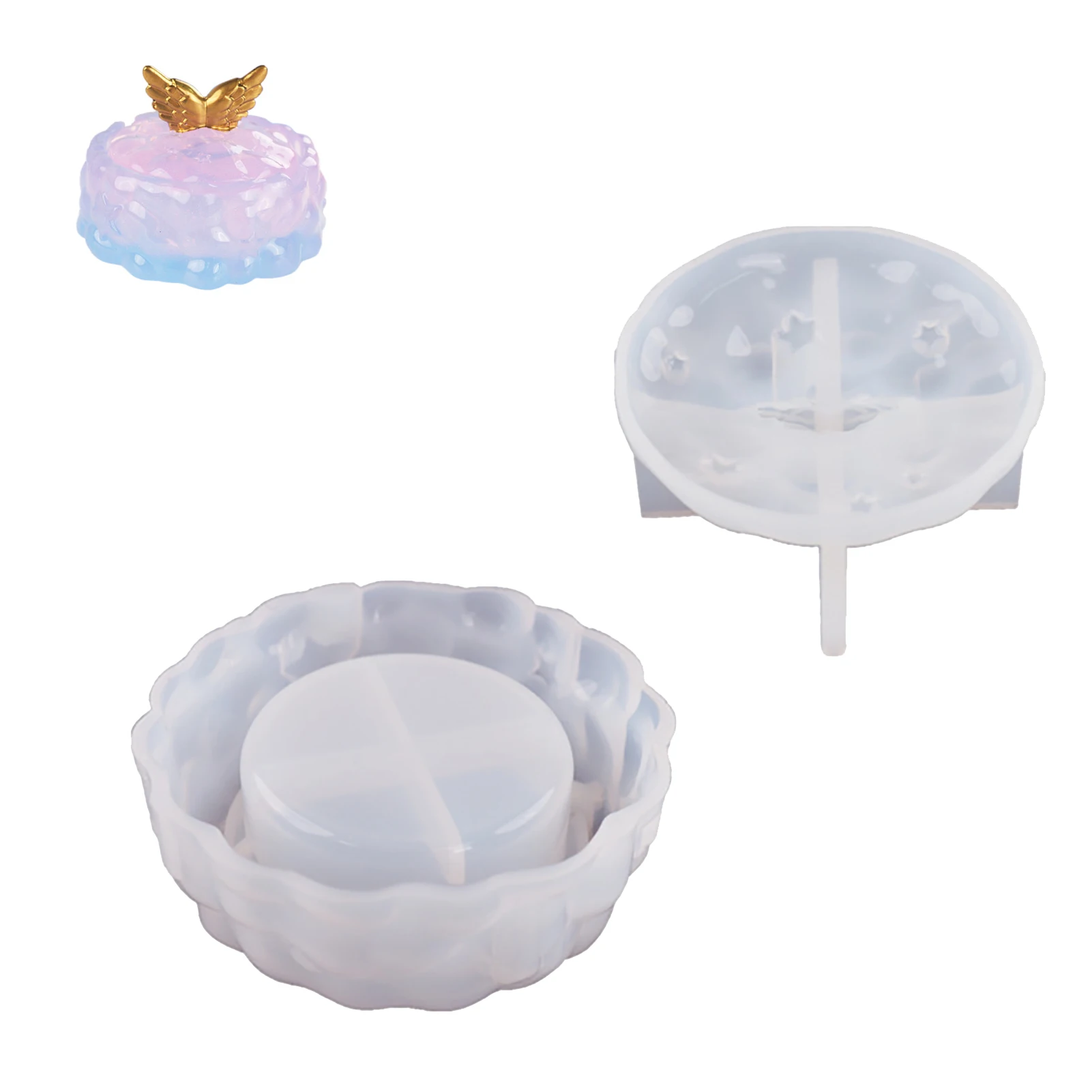 

DIY Ashtray Silicone Mould Star Deer Epoxy Resin Casting Mould Candle Holder Jewelry Making Handcrafts Soap DIY Tools Kids Gifts