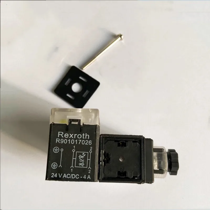 2 шт. электромагнитная вилка R 901017022 Большая Rexroth 12-240 В переменного тока/DC-4A 901017026