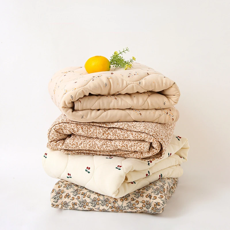 

2023 New Baby Blanket Soft Newborn Swaddle for Boy Girl Floral Print Sleep Blanket Kids Baby Stroller Blanket Cover