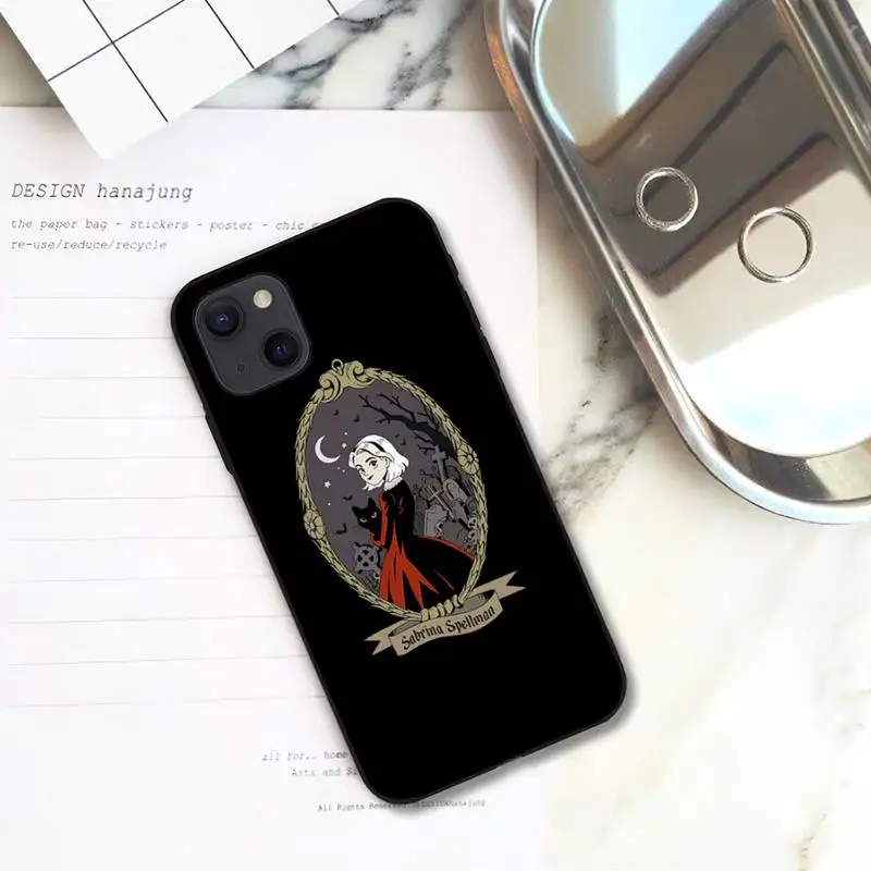 Чехол для телефона Sabrinas the little witch Spellman iPhone 11 12 Mini 13 Pro XS Max X 8 7 6s Plus 5 SE XR | Мобильные