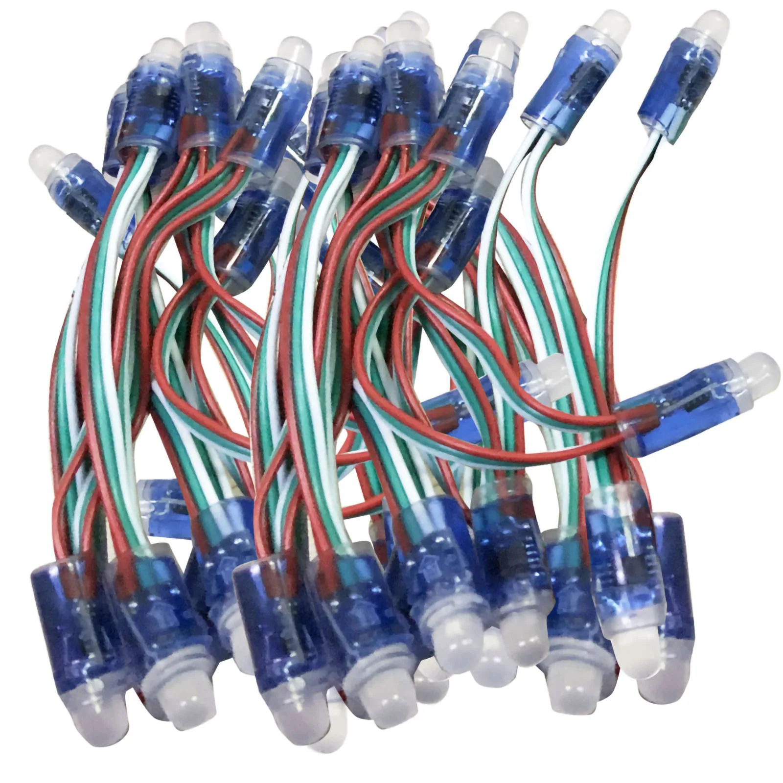 

50pcs 12mm 2811 Full Color 1903 LED Waterproof Light Module for Decoration Light Light Light Light