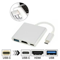 usb c to 3 in 1 multifunction cable converter universal usb 3 1 type c to 4k adapter for samsung huawei ipad mac
