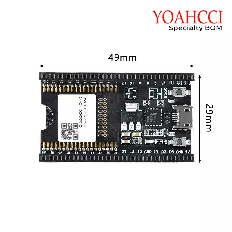 Плата разработки ESP32-DevKit-SR поддерживает горение нескольких серий модулей ESP32 без пайки. (art.: 3920cf40fe259) - 3920cf40fe259