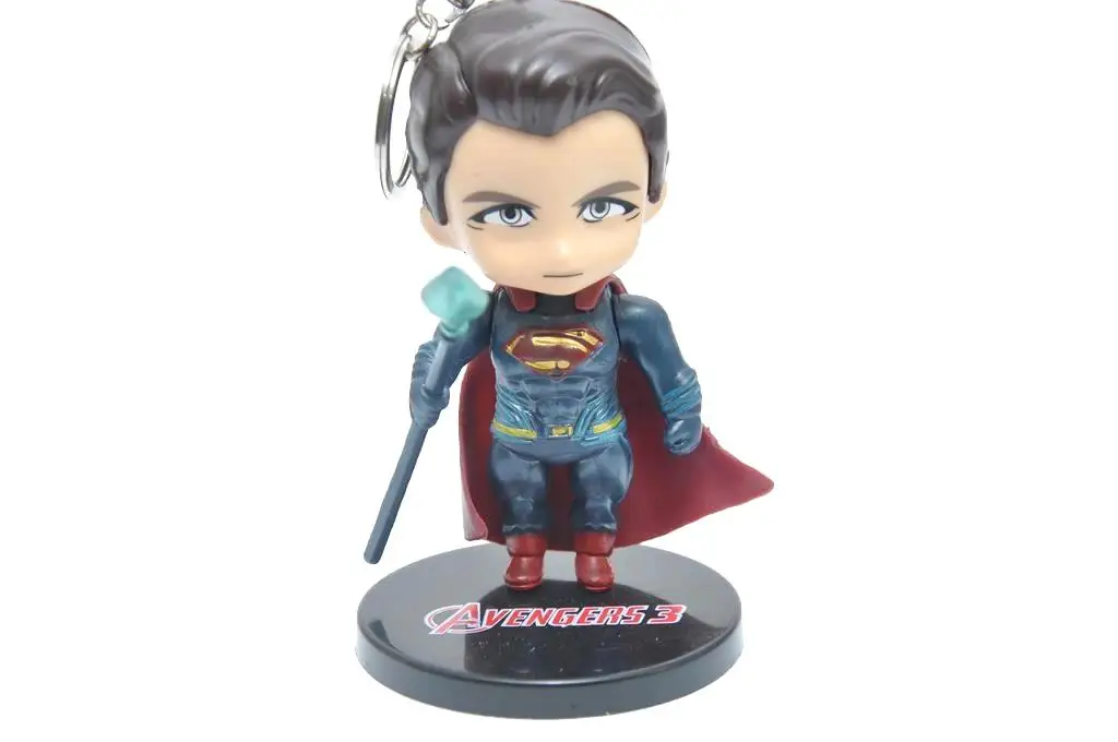 Hdmarket Marvel Superman ПВХ Супер фигурка игрушечный брелок 6101